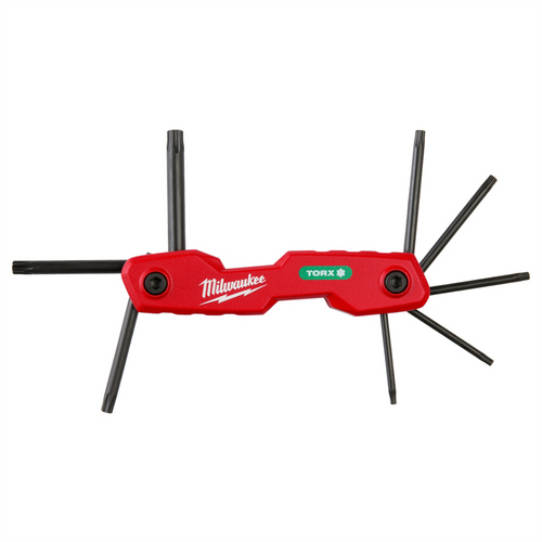 Milwaukee Tool 8-Key Folding Hex Key Set - Torx Milwaukee Tool 8-Key Folding Hex Key Set - Torx