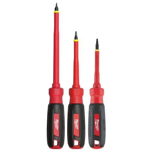 Milwaukee Tool 3 Pc Insulated Set W/ Sq Milwaukee Tool 3 Pc Insulated Set W/ Sq