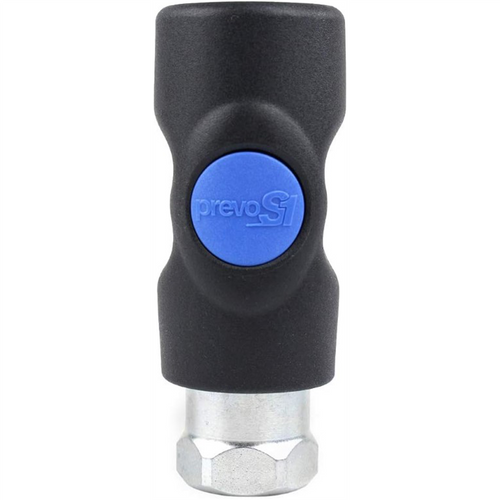 Prevost 3/8 Inch Female NPT PrevoS1 ISI 06 Industrial 1/4 Inch Composite Body Threaded Swivel  Coupler for Compressed Air