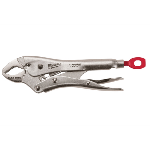 Milwaukee Tool 7" TORQUE LOCK MAXBITE Curved Locking Pliers Milwaukee Tool 7" TORQUE LOCK MAXBITE Curved Locking Pliers