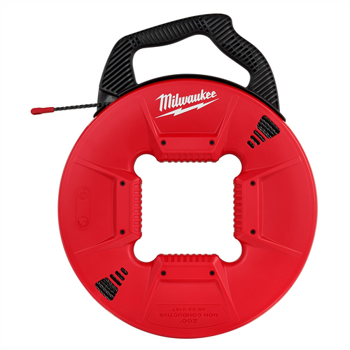 Milwaukee Tool 200� Polyester Fish Tape with Nonconductive Tip Milwaukee Tool 200� Polyester Fish Tape with Nonconductive Tip