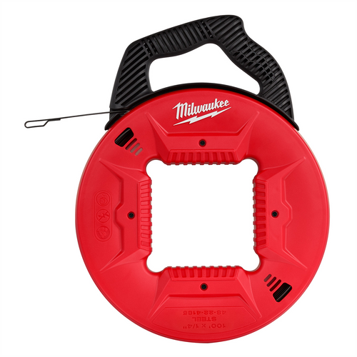 Milwaukee Tool 100' 1/4" Steel Fish Tape