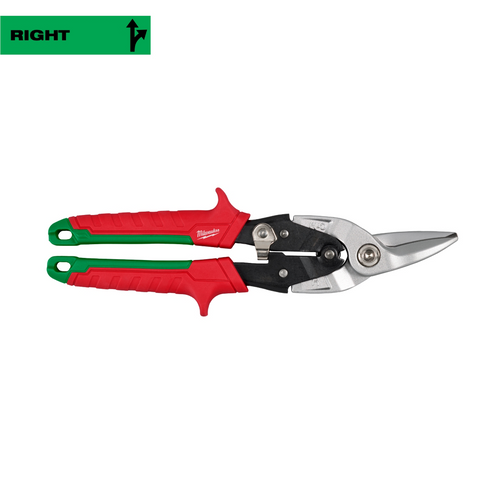 Milwaukee Tool Right Cutting Aviation Snips Milwaukee Tool Right Cutting Aviation Snips