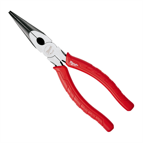 Milwaukee Tool 8" COMFORT GRIP LONG NOSE PLIERS Milwaukee Tool 8" COMFORT GRIP LONG NOSE PLIERS