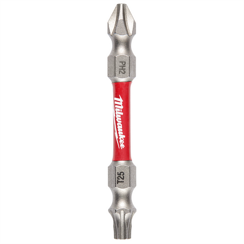 Milwaukee Tool SHOCKWAVE PH2/T25 ImpactDouble Ended Bit