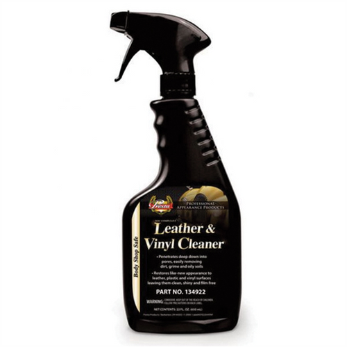 Presta 134922 Leather and Vinyl Cleaner, 22 oz Aerosol Can, Translucent Light Yellow to Dark Yellow