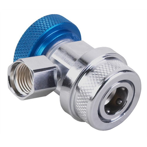 Robinair  Low-side manual coupler, blue actuator for R-134a