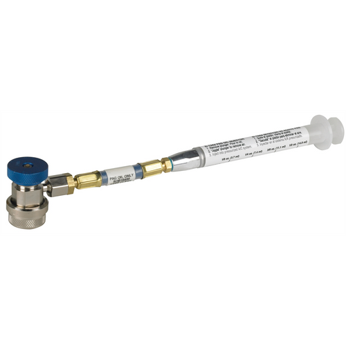 Robinair R-134a oil injector, PAG labeled