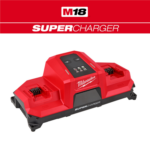 Milwaukee Tool M18 Dual Bay Simultaneous Super Charger w/ 4 Point Mounting Milwaukee Tool M18 Dual Bay Simultaneous Super Charger w/ 4 Point Mounting