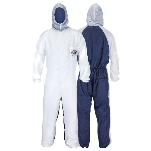 SAS Safety Moonsuit Nylon / Cotton Coveralls, XL SAS Safety Moonsuit Nylon / Cotton Coveralls, XL