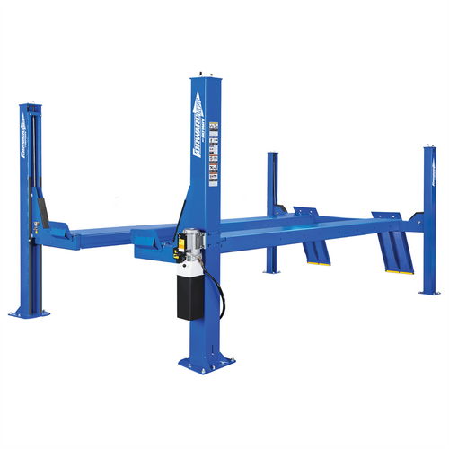 Forward Lift 14K Open Front General Service 182" Wheelbase, Includes: Pneumatic Locks,  Adjustable Multi Position Leveling Locks. Blue In Color.