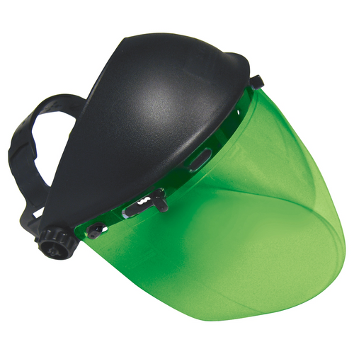 SAS Safety Impact-Resistant Deluxe Green Face Shield SAS Safety Impact-Resistant Deluxe Green Face Shield