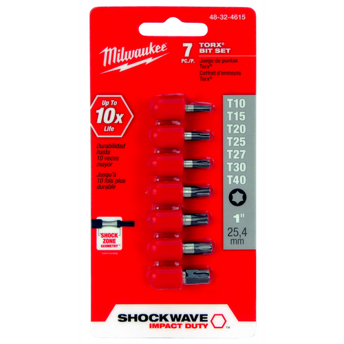 Milwaukee Tool 9/32" SHOCKWAVE RED HELIX Titanium Drill Bit