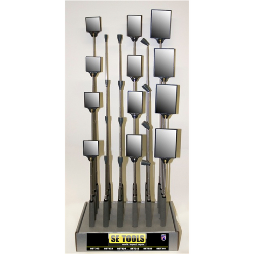 SE Tools 24PC MIRROR & MAGNET DISPLAY