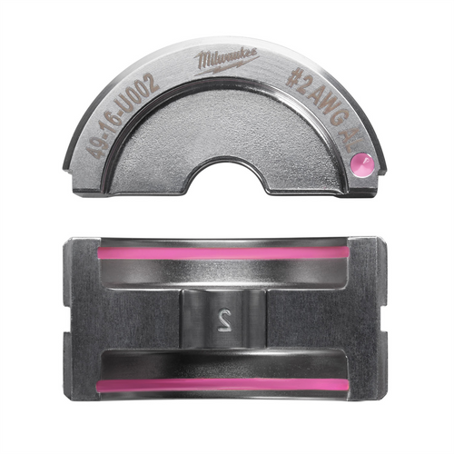 Milwaukee Tool #2 Aluminum U Style Die Milwaukee Tool #2 Aluminum U Style Die