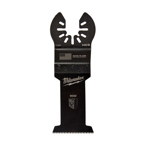 Milwaukee Tool OPEN-LOK 1-3/8" HCS Wood Multi-Tool Blade