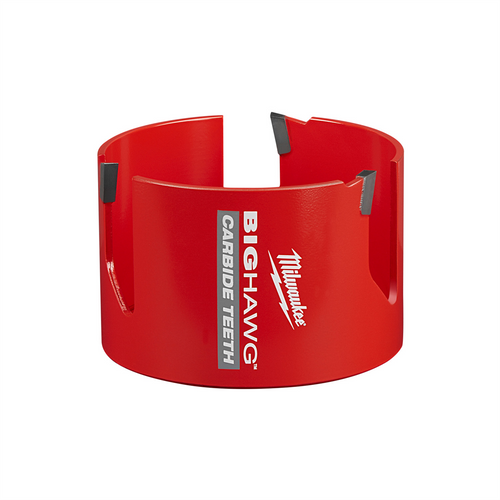 Milwaukee Tool 4" BIG HAWG with Carbide Teeth Milwaukee Tool 4" BIG HAWG with Carbide Teeth