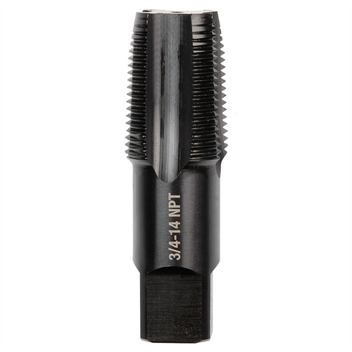 Milwaukee Tool 3/4"-14 NPT Straight Flute Taper Tap Milwaukee Tool 3/4"-14 NPT Straight Flute Taper Tap