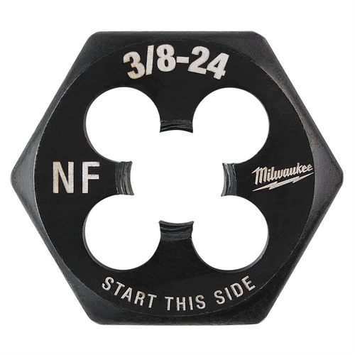 Milwaukee Tool 3/8"-24 NF 1-Inch Hex Threading Die
