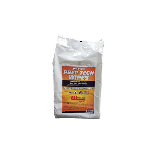 RBL Products USB4PNT Anti-Static Prep Tech Wipe, 11 x 15-1/2 in, Pouch