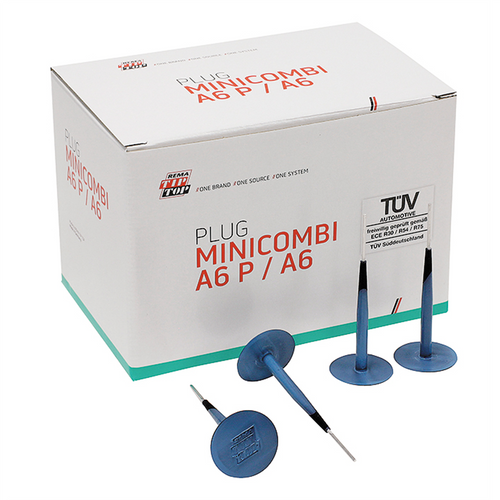 REMA TIP TOP North America Minicombi Tire Repair Inserts 1/4" (6mm) 40 Count REMA TIP TOP North America Minicombi Tire Repair Inserts 1/4" (6mm) 40 Count