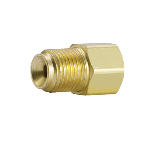 S.U.R.&R. 3/8 Inch-24 Inverted Female to 7/16 Inch-24 Inverted Male - 50 Pack