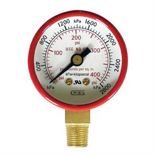 Shark Industries Oxy-Ace 50mm Gg 1/4" NPT 0-400