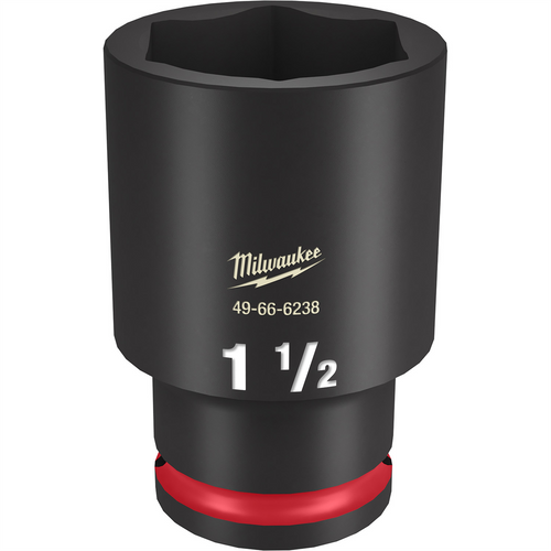 Milwaukee Tool SHOCKWAVE Impact Duty  1/2"Drive 1-1/2" Deep 6 Point Socket