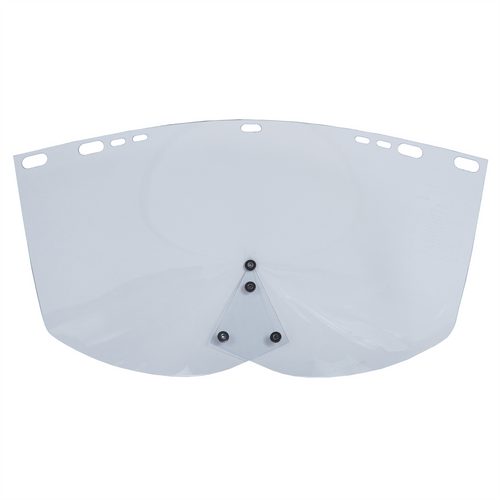 Jackson Safety Jackson Safety - Replacement Windows for F30 Acetate Face Shields - Clear - 9" x 15" x .040" - P Shaped - Unbound - (24 Qty Pack)