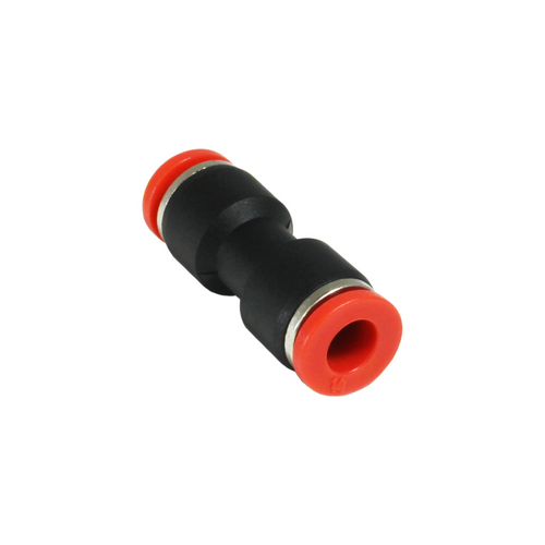 S.U.R.&R. 1/4" Push to Connect Nylon Fuel Line Union, Straight
