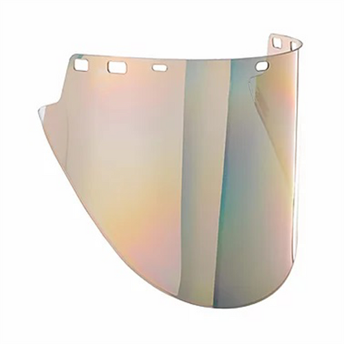 Jackson Safety Jackson Safety - Replacement Windows for F50 Polycarbonate Special Face Shields - Shade Gold - 8" x 15.5" x.060" - H Shape Jackson Safety Jackson Safety - Replacement Windows for F50 Polycarbonate Special Face Shields - Shade Gold - 8" x 15.5" x.060" - H Shape