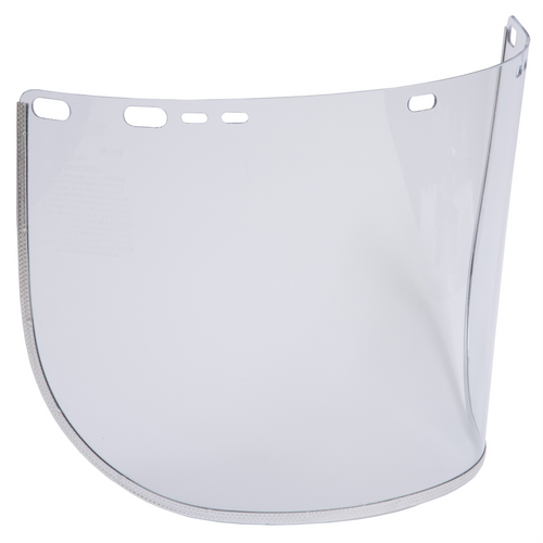Jackson Safety Jackson Safety - Replacement Windows for F30 Acetate Face Shields - Clear - 8" x 15.5" x.040" - E Shaped - Bound - (24 Qty Pack)