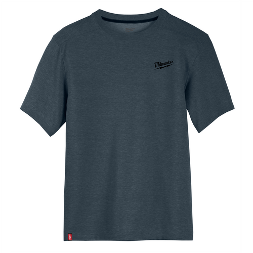 Milwaukee Tool HYBRID WORK TEE - SS BLUE 2X