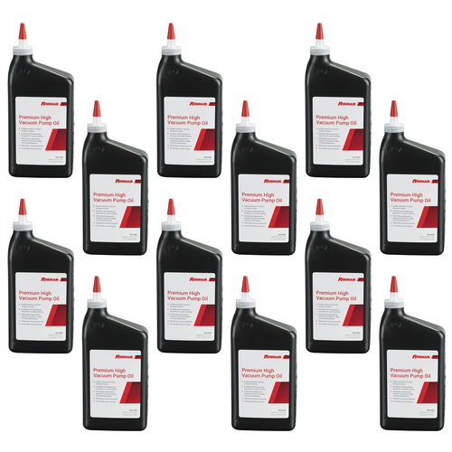 Robinair Premium High Vacuum Pump Oil, Quart Bottle (case of 12 bottles) Robinair Premium High Vacuum Pump Oil, Quart Bottle (case of 12 bottles)