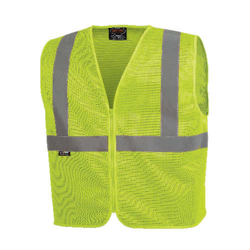Pioneer Pioneer - Mesh Safety Vest No Pockets - Hi-Vis Yellow/Green - Size Medium