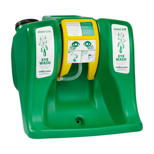 Sellstrom Sellstrom - 16 gallon Gravit-Eye portable eyewash station Sellstrom Sellstrom - 16 gallon Gravit-Eye portable eyewash station