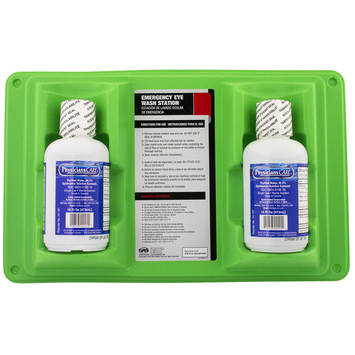 SAS Safety Personal Emergency Dual-Bottle Eyewash Station SAS Safety Personal Emergency Dual-Bottle Eyewash Station