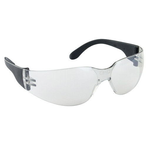 SAS Safety NSX Black Temple High-Impact Poly Indoor/Outdoor Lens Safe Glasses