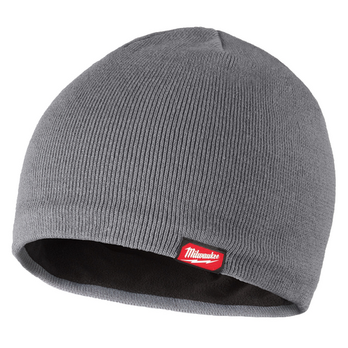 Milwaukee Tool Fleece-Lined Beanie - Gray Milwaukee Tool Fleece-Lined Beanie - Gray