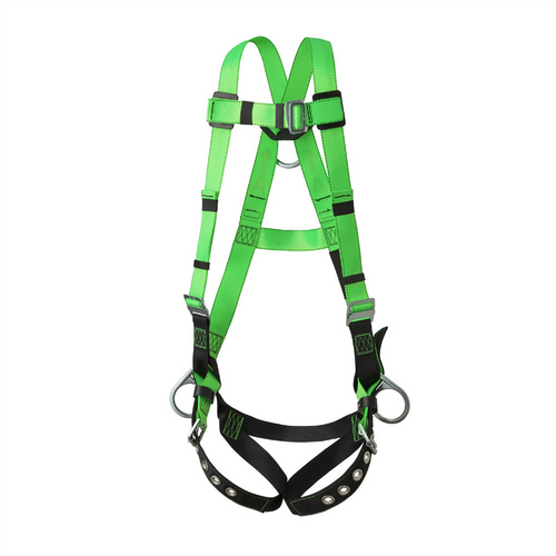 PeakWorks PeakWorks - Contractor Harness - 3D - Weight Capacity 400 Lbs - Class AP - Grommeted Leg Straps