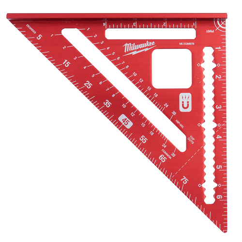 Milwaukee Tool 7" Magnetic Rafter Square Milwaukee Tool 7" Magnetic Rafter Square