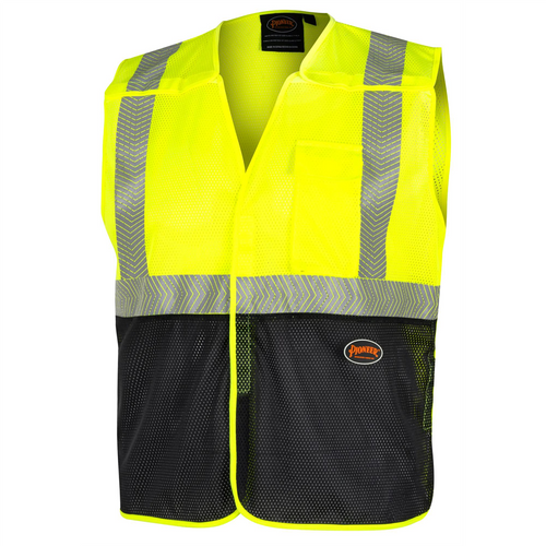 Surewerx Breakaway Safety Vest - Color: Hi-Vis Yellow - ANSI/ISEA 107-2020 Class 2 Type R - Size: 2XL