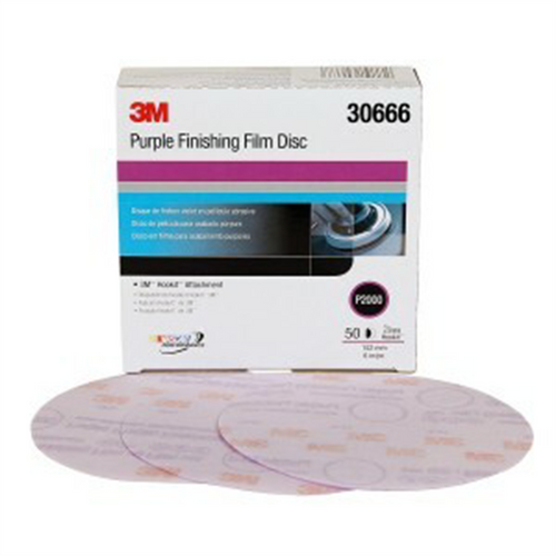 3M Hookit Abrasive Disc 260L 6" P2000 (50/Box) 3M Hookit Abrasive Disc 260L 6" P2000 (50/Box)