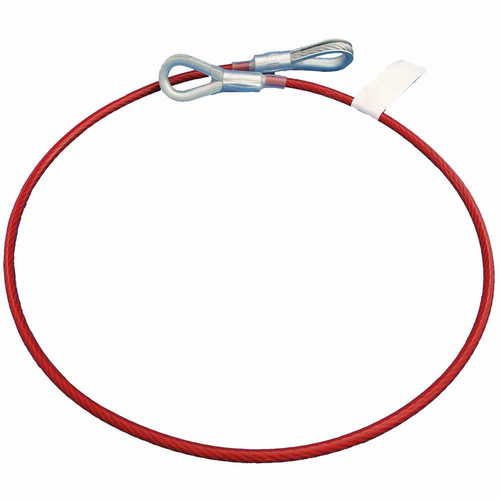 PeakWorks PeakWorks - Cable Anchor Sling, 1/4" PVC Coated Galv. Cable - 2 Eye Hooks - 3 FT PeakWorks PeakWorks - Cable Anchor Sling, 1/4" PVC Coated Galv. Cable - 2 Eye Hooks - 3 FT