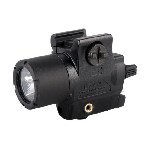 Streamlight TLR-4 Compact Rail Mounted Tactical Weapon Light with Red Laser - Black