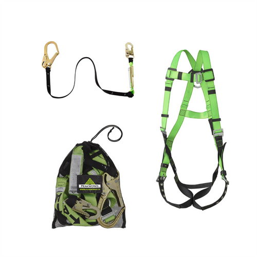 PeakWorks PeakWorks - CONTRACTORS HARNESS KIT FK-006 COMPLIANCE KIT IN A BAG PeakWorks PeakWorks - CONTRACTORS HARNESS KIT FK-006 COMPLIANCE KIT IN A BAG