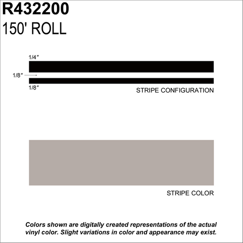 MS, 1/2" X 150'; New Pewter Metallic