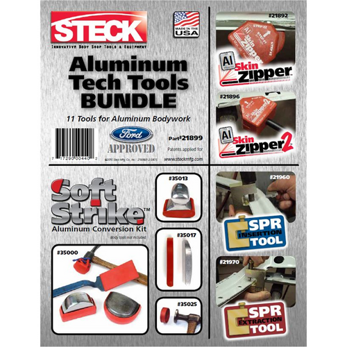 Steck Manufacturing by Milton Aluminum Tech Tools Bundle