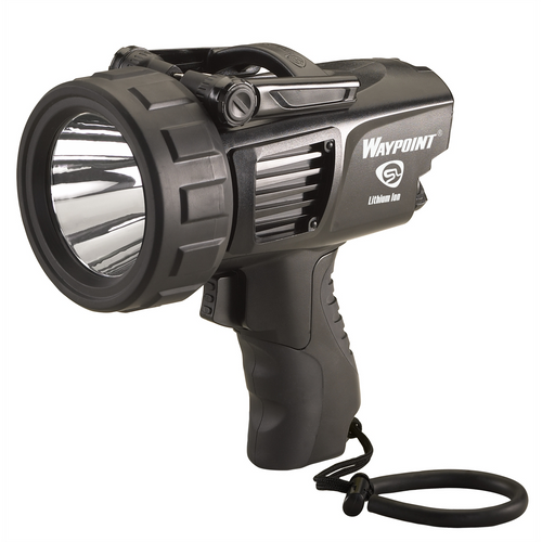 Streamlight Waypoint 400 Rechargeable Pistol Grip Spotlight for Long Distance Lighting - Black