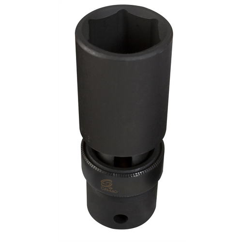 SUNEX SOC 17MM 1/2D IMP UNIV 6PT DP